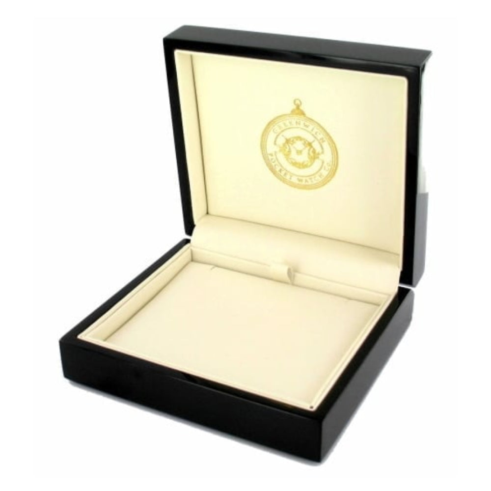 The Savoy - Sterling Silver Half Hunter Patterned Pocket Watch