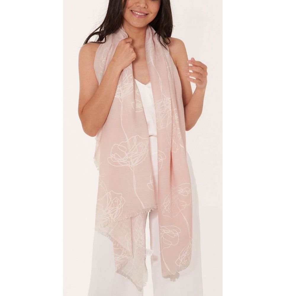 Sentiment Scarf | Be-You-Tiful | Nude Pink | 184 X 86cm
