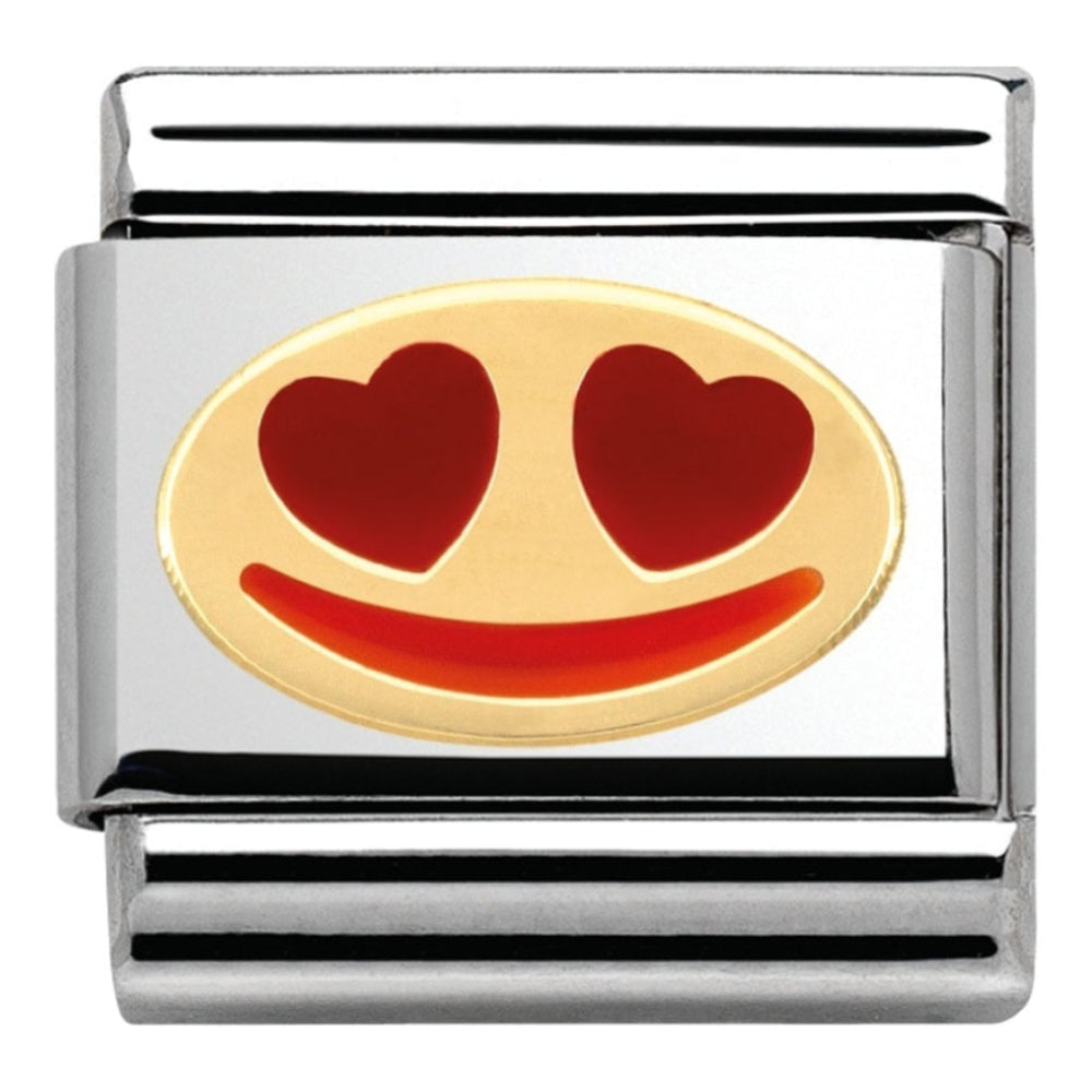 Classic Smile Love Hearts Link