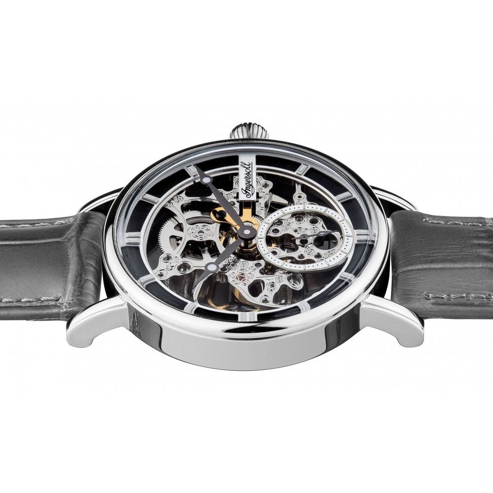 Ingersoll 1892 Mens The Herald Automatic Watch with Skeleton Dial