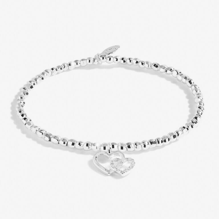 Faceted A Little | Wonderful Mummy | Silver | Bracelet | 17.5cm Stretch