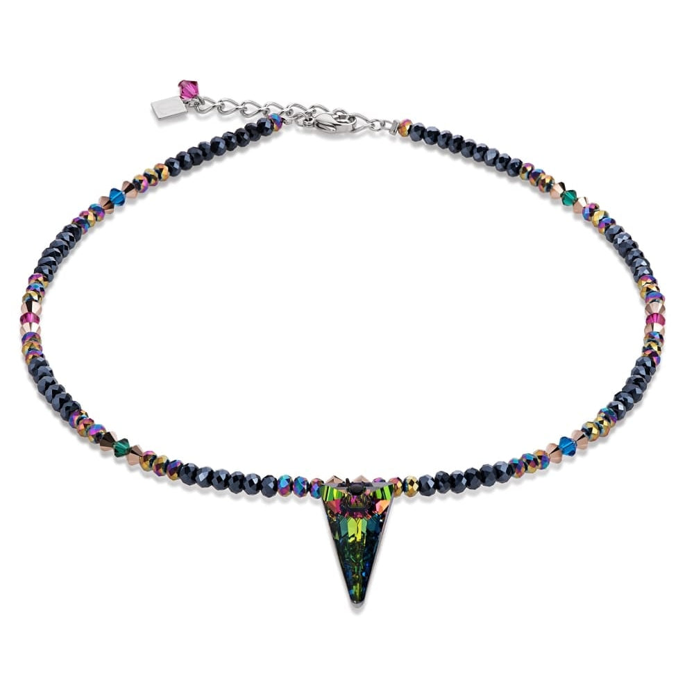 Multi Crystal Arrow Point Earring, Bracelet & Necklace Set
