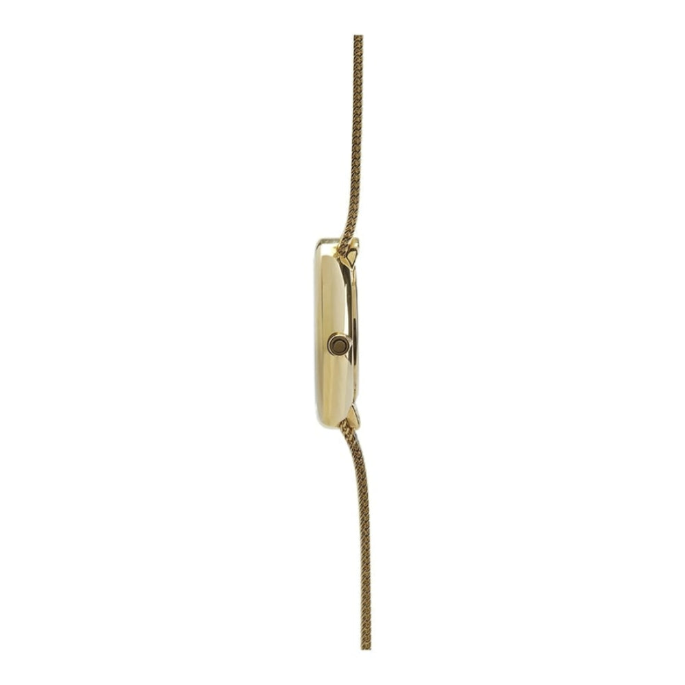 STILLE - GOLD Gold Plated Stainless Steel Mesh Bracelet Watch