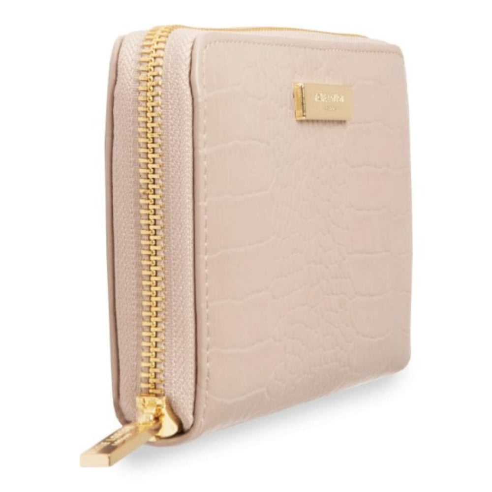 CELINE LARGE CROC PURSE - Oyster - 10x20x2.5cm