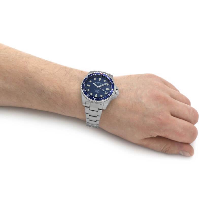 Henley Automatic Blue Dial Gents Watch