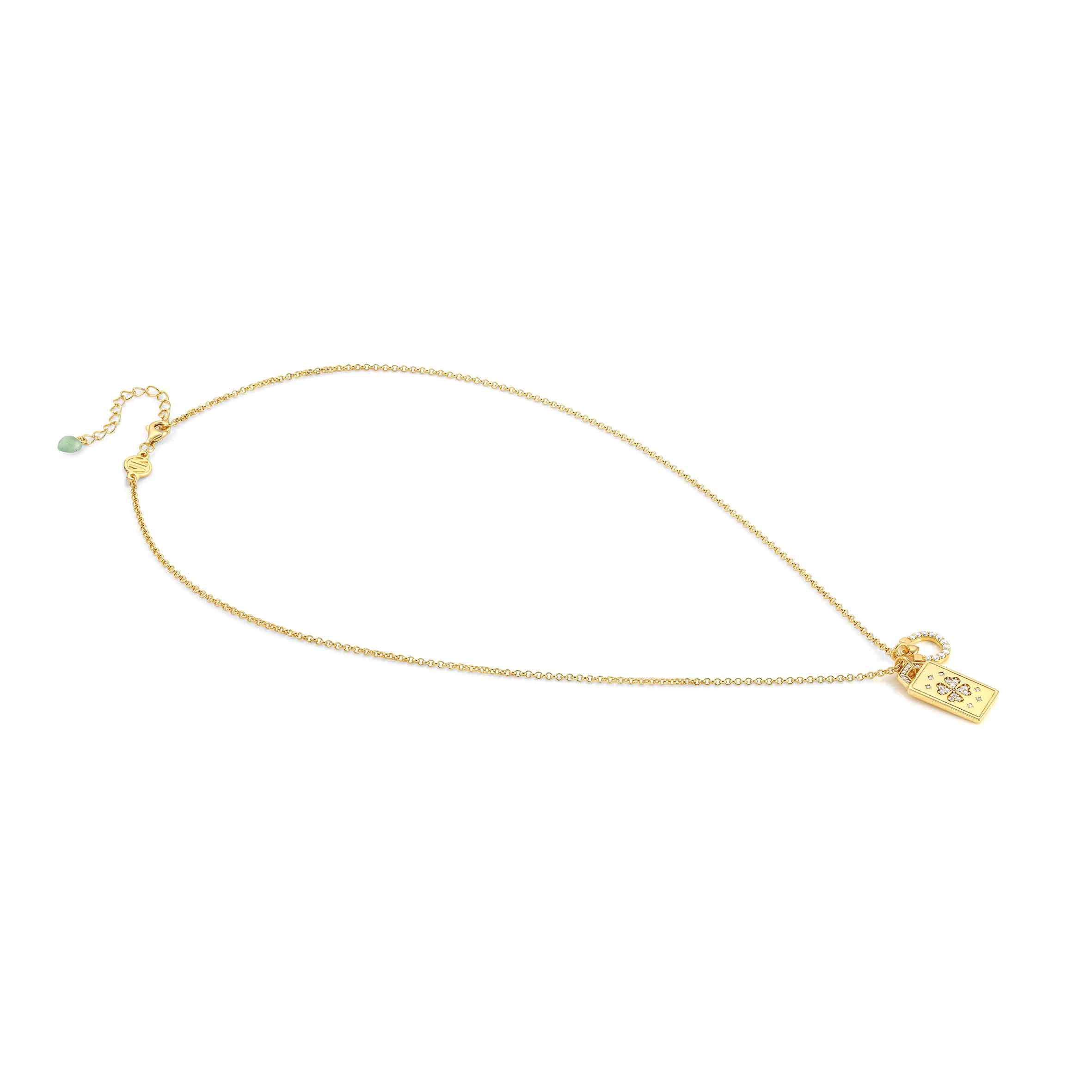 Talismani 18k Gold Necklace With Horseshoe Pendant