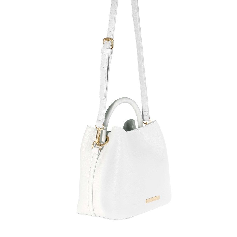 Sienna Slouch Cross body - White - 22x24x15cm