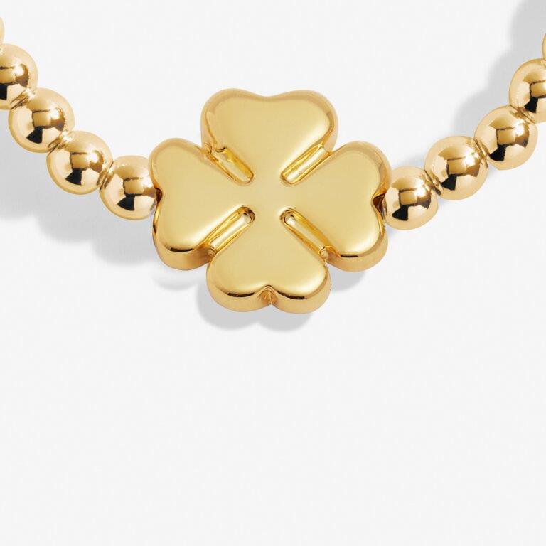A Little 'Luck' Gold Plated Bracelet