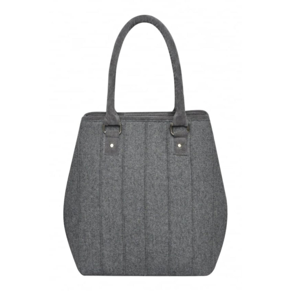 Grey Wool Sophie Bag