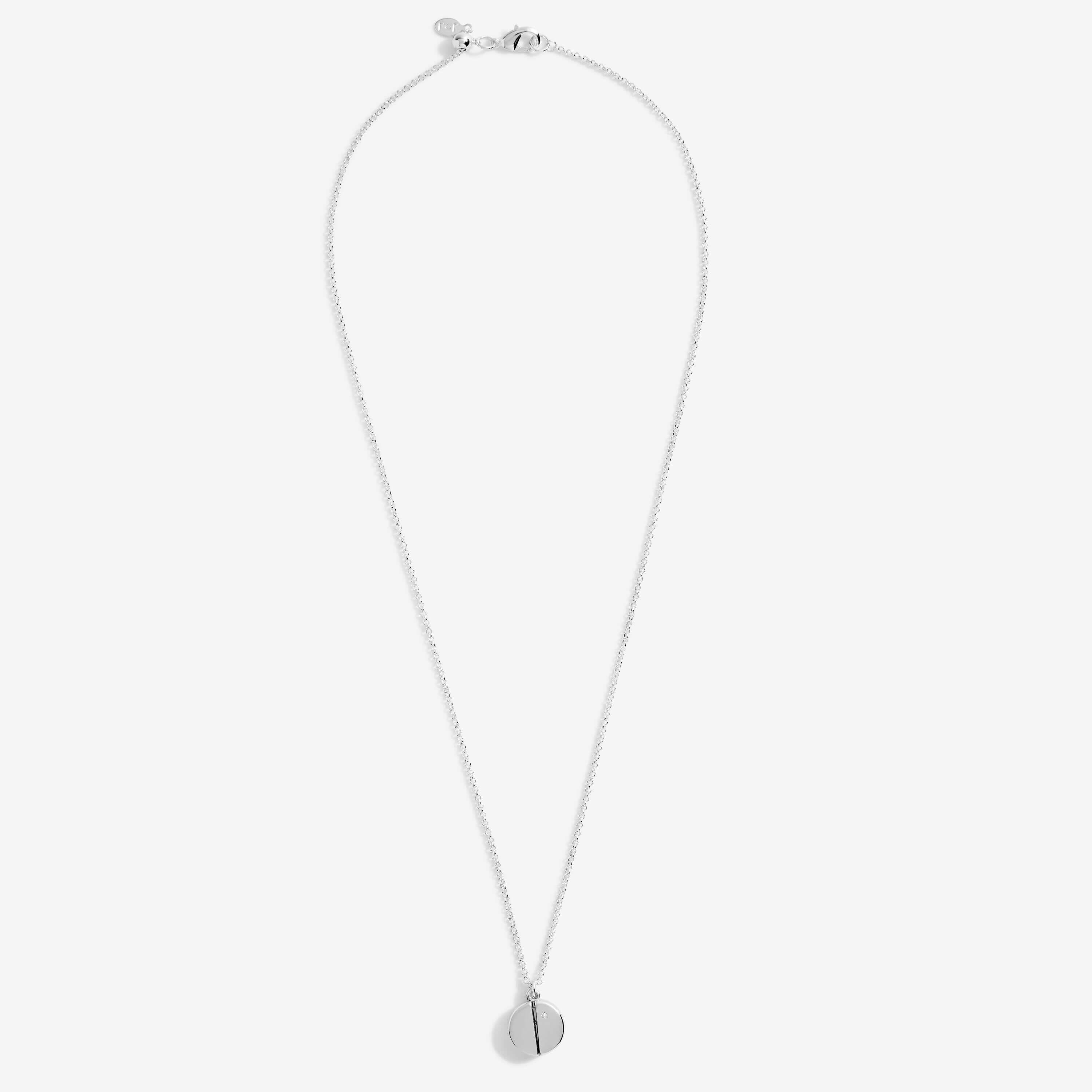 Secret Sentiment Lockets | Be Happy, Be Bright, Be You | Silver And Rose Gold | Necklace | 50cm Adjustable