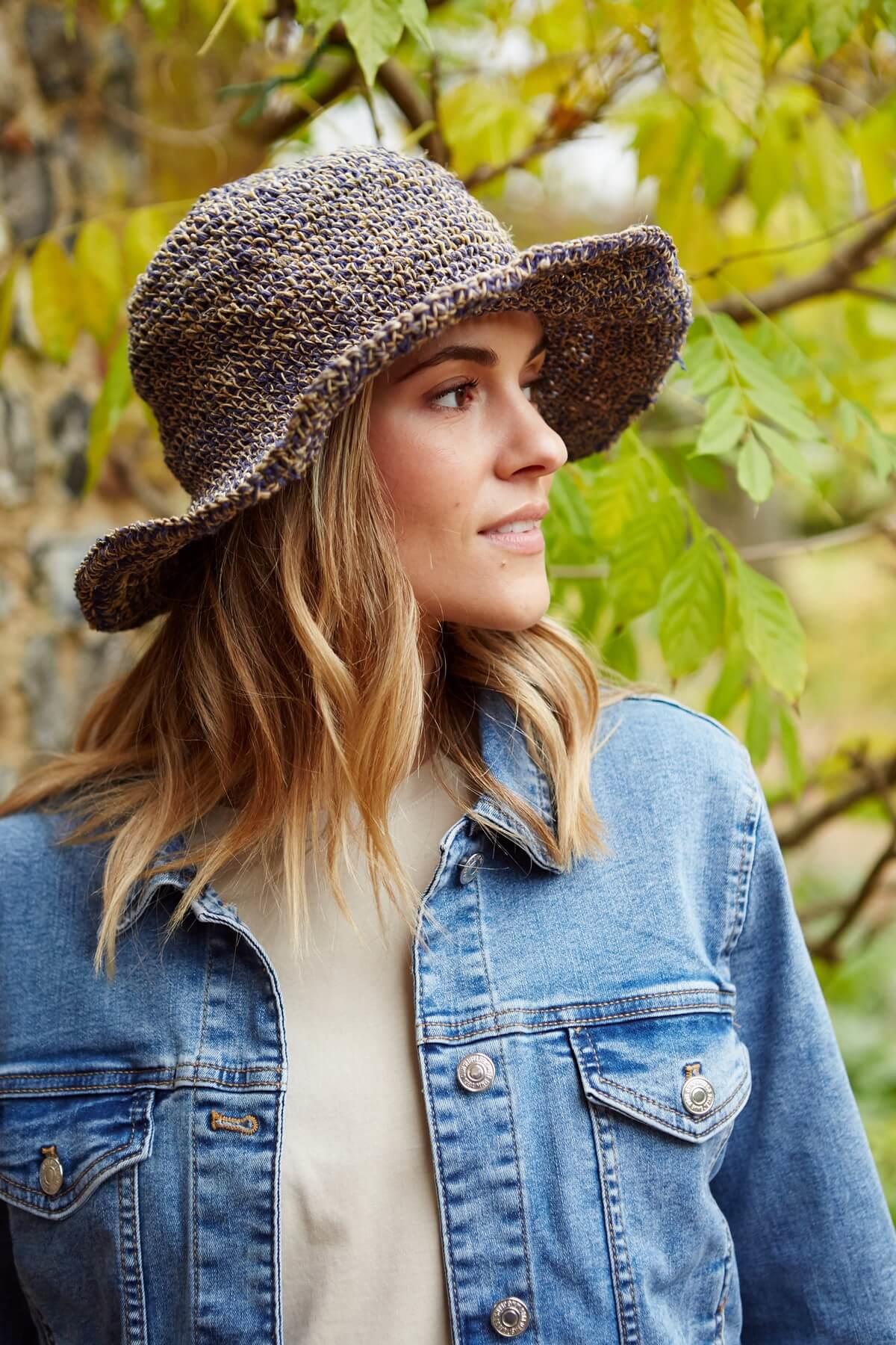 Hemp/Cotton Hat Denim