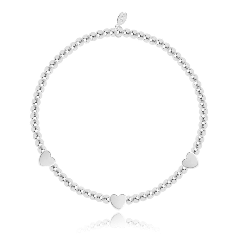 Occasion Gift Box - With Love - 3 Silver Stacking Bracelets