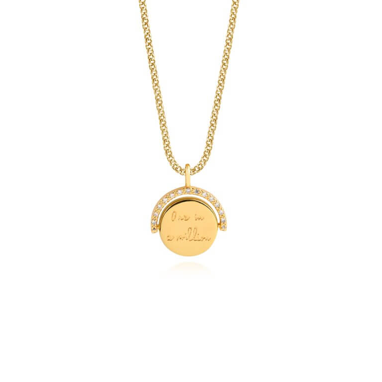 Positivity Pendants | One In A Million | Gold | Necklace | 46cm + 6cm Extender
