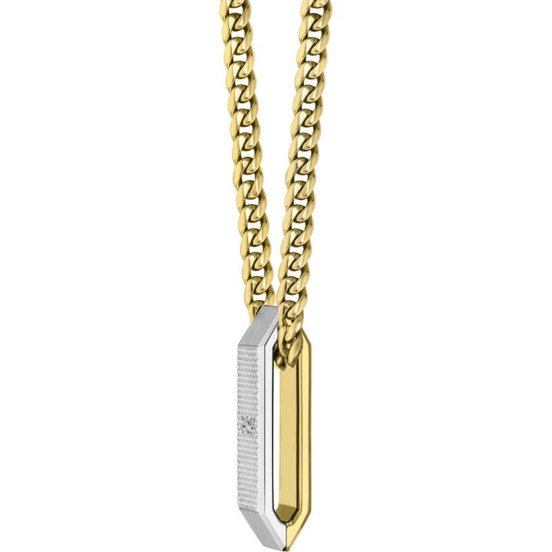 Carter Gold Plated Chain Gents Necklace