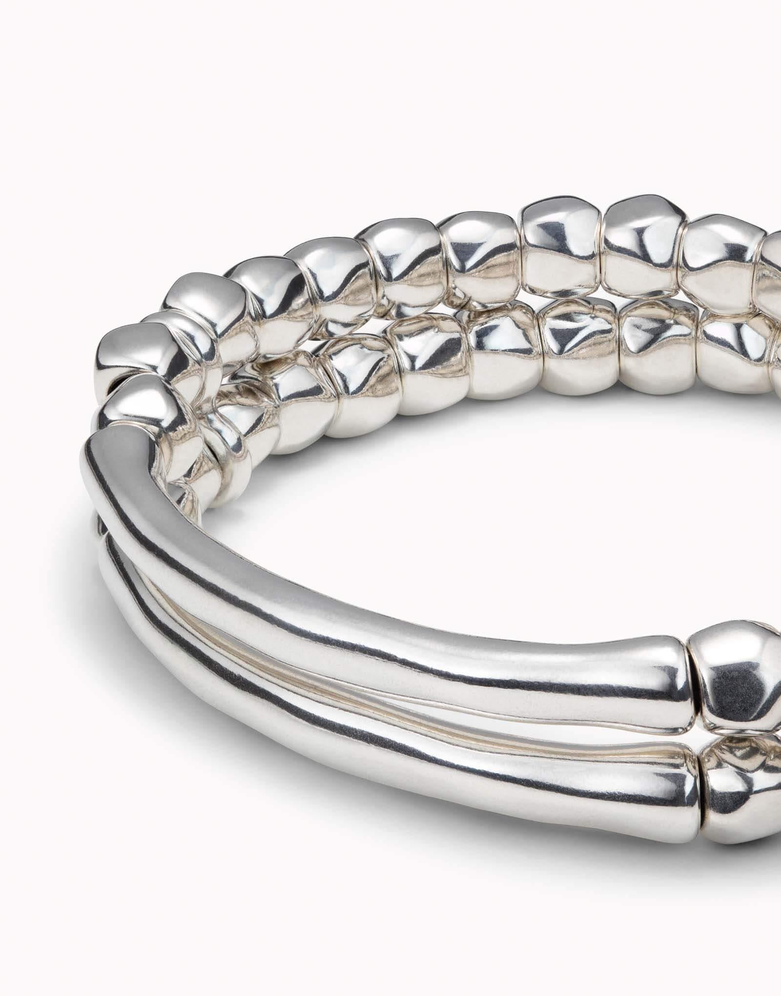 Tandem Silver Plated Bracelet