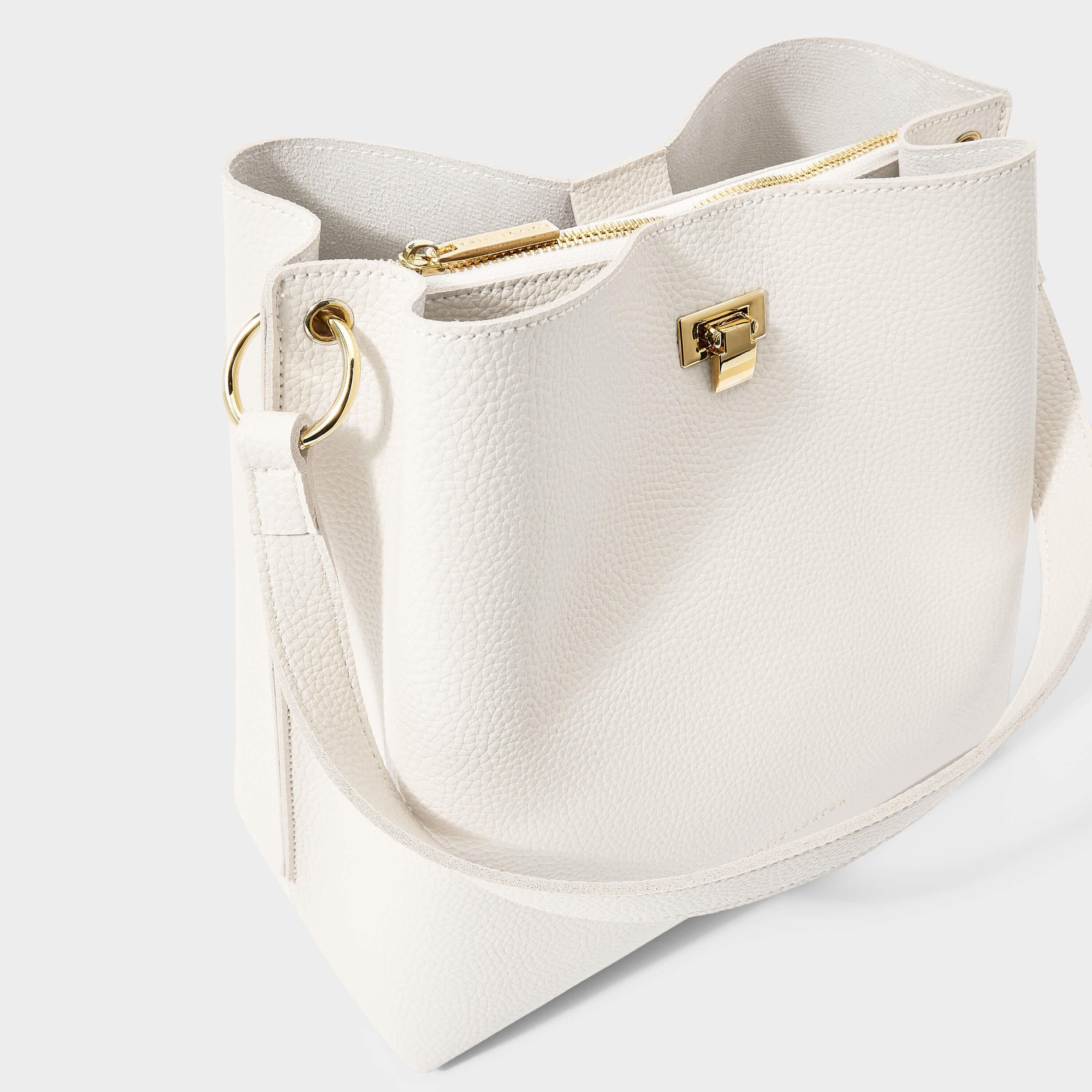 Reese Shoulder Bag | Off White | 28 X 29 X 15cm