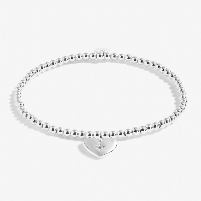 A Little | With Love On Your Wedding Day | Silver | Bracelet | 17.5cm Stretch