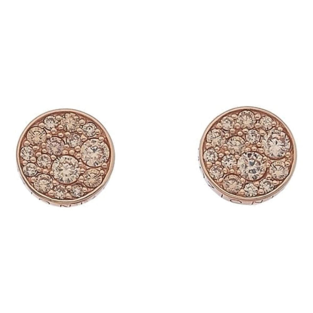 Rose Gold Loyalty Earrings
