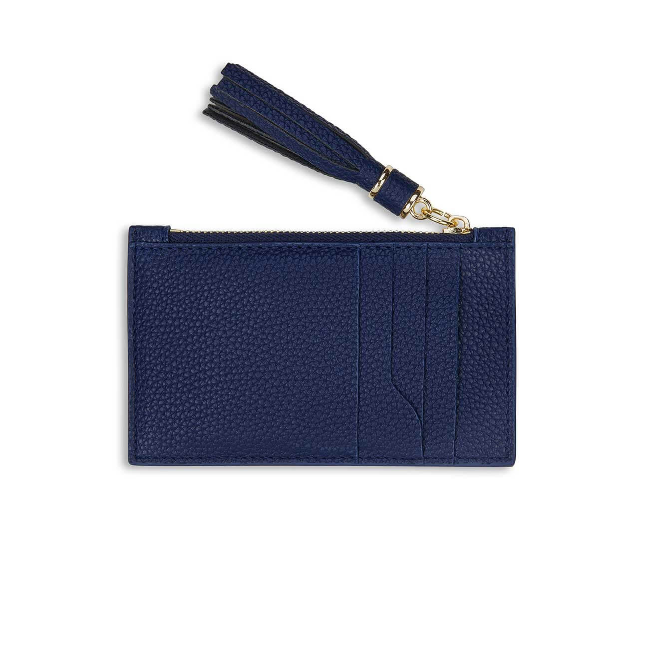 Tassel Card Holder | Navy