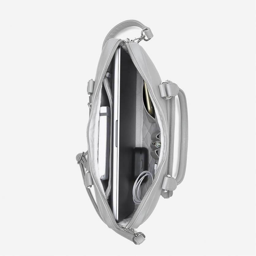 Pebble Grey Laptop Bag