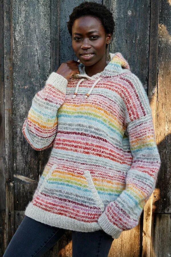 Langtang Hoody Multicolour