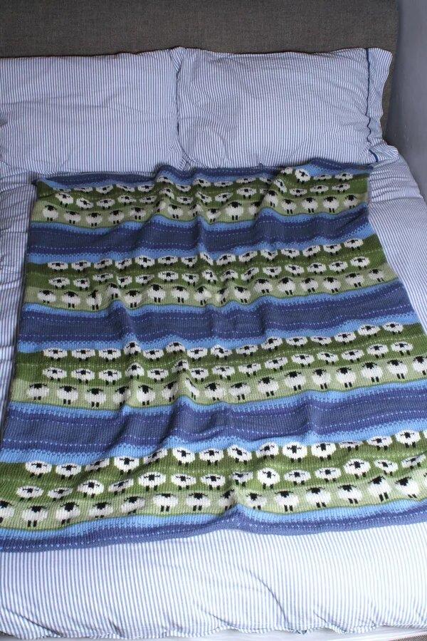 Flock Of Sheep Throw