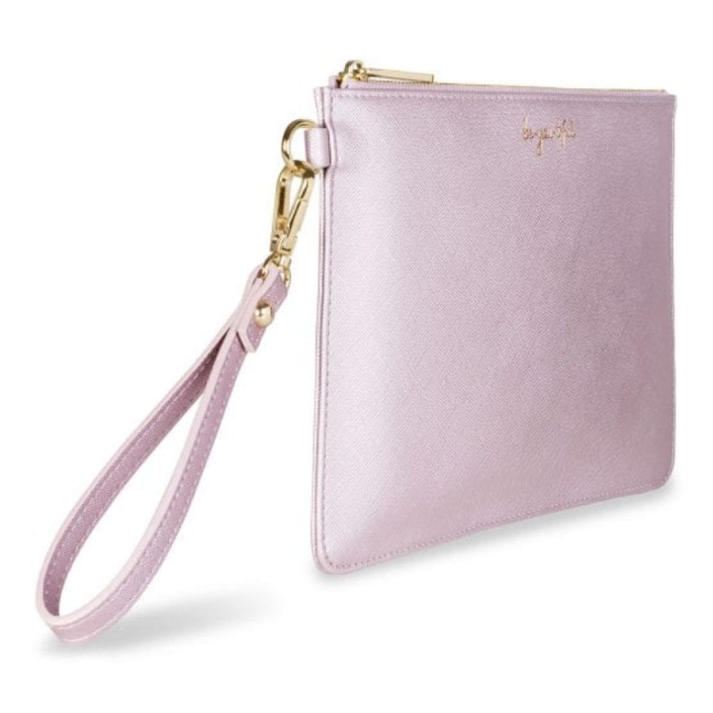 Secret Message Pouch - Be-You-Tiful - Metallic Lilac - 16x24cm