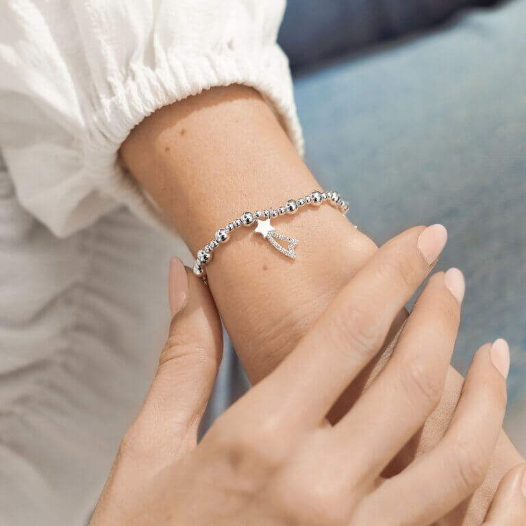 Life's A Charm | Shine Bright | Silver | Charm Bracelet | 17.5cm Stretch