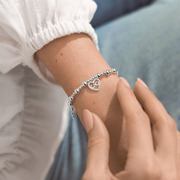 Life's A Charm | Lovely Friend | Silver | Charm Bracelet | 17.5cm Stretch