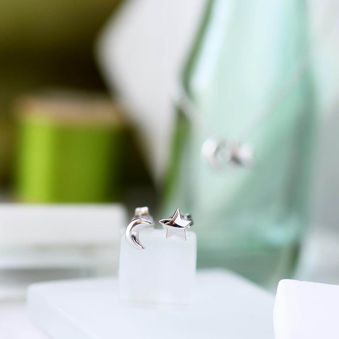Miniatures Moonlight Stud Earrings