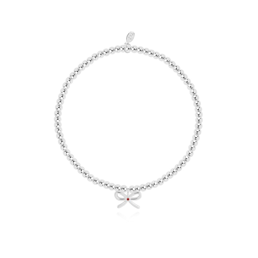 Bracelet Gift Set | Christmas Wishes | Silver | Set Of 2 Bracelets | 17.5cm Stretch/ 15.5cm Stretch