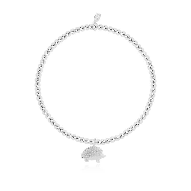 A Little | Happy Hedgehog | Silver | Bracelet | 17.5cm Stretch