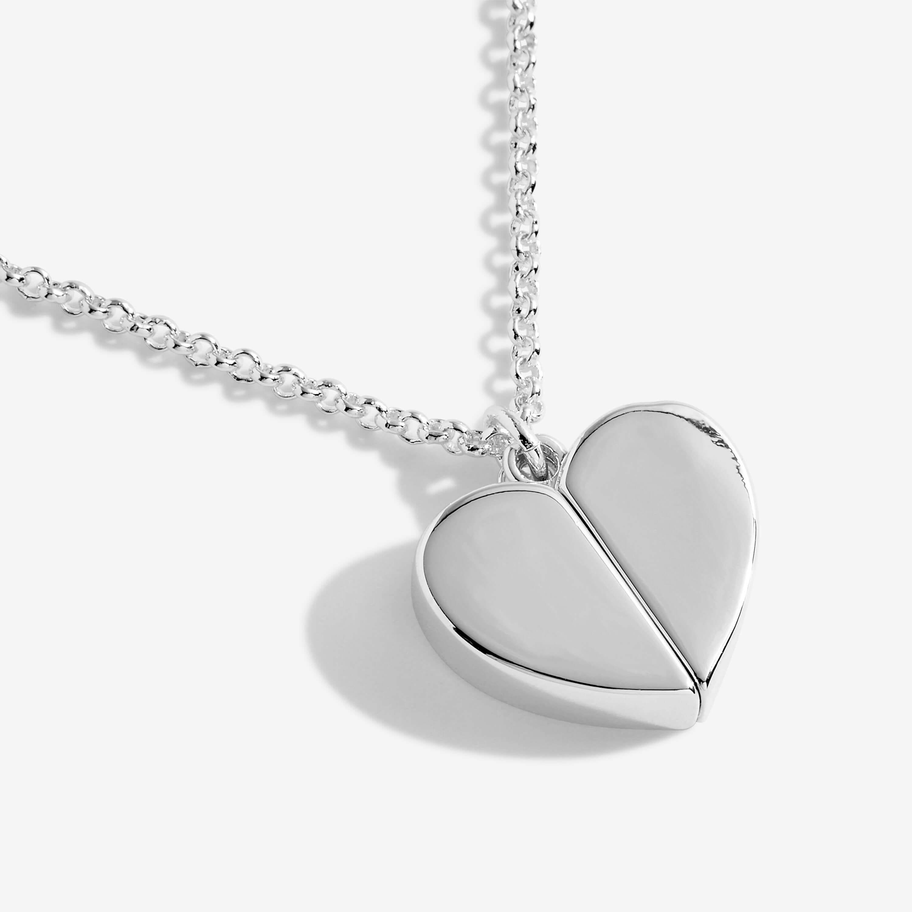 Secret Sentiment Lockets | You Are So Loved | Silver And Rose Gold | Necklace | 50cm Adjustable