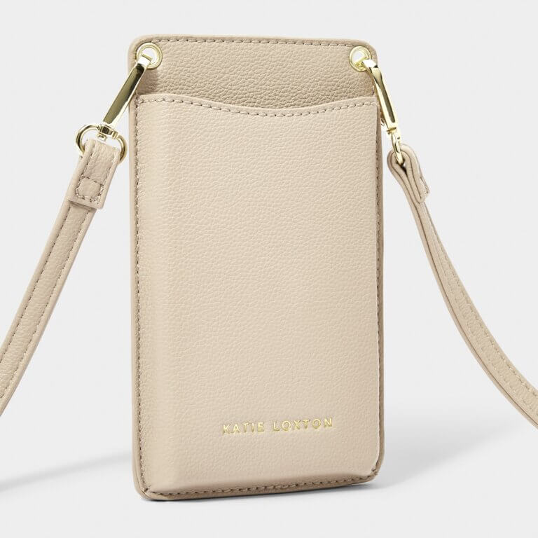Bea Cell Bag | Light Taupe | 18cm X 10.5cm X 1.5cm