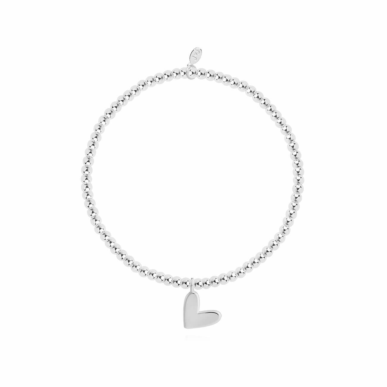 A Little Gift Set Mummy and Daughter Silver Bracelet