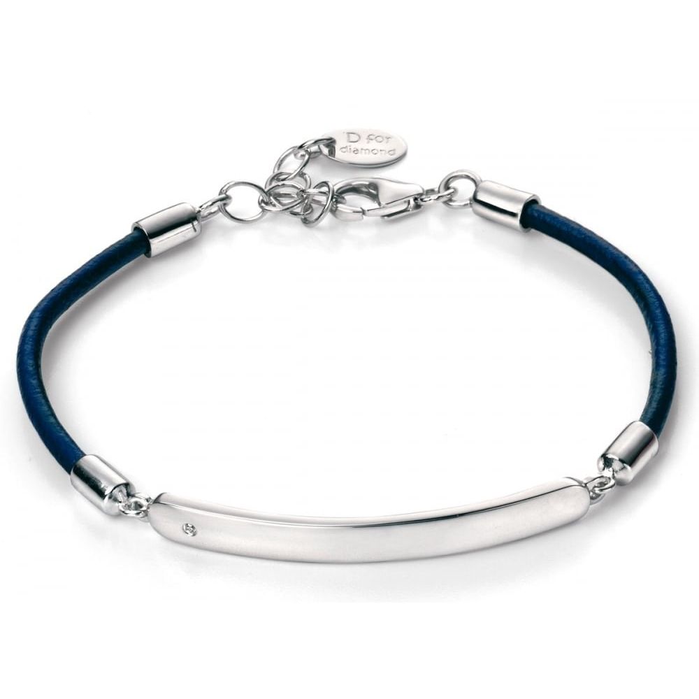 Childrens Leather ID Bracelet