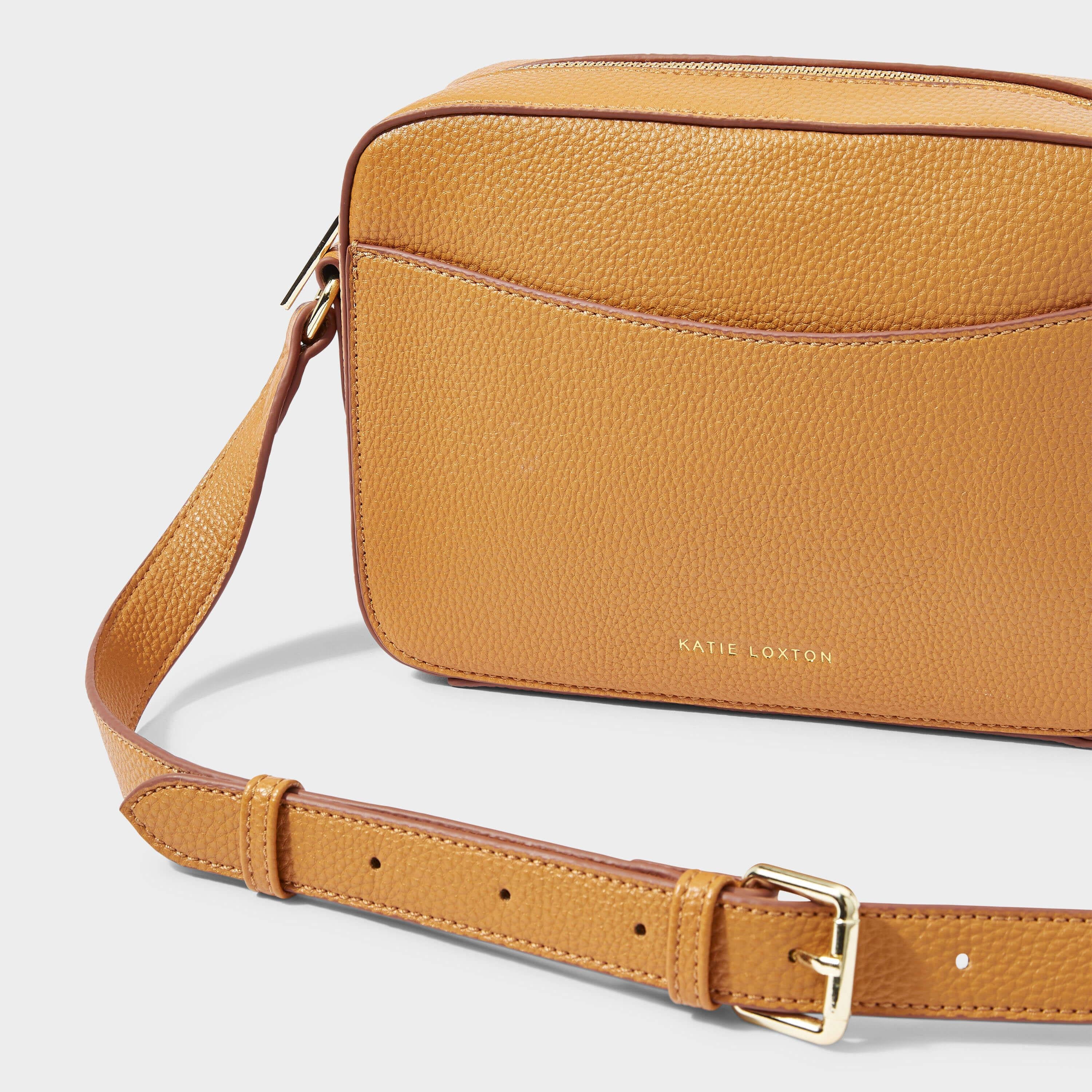 Cara Crossbody Bag | Dark Amber | 16 X 23 X 7.5cm