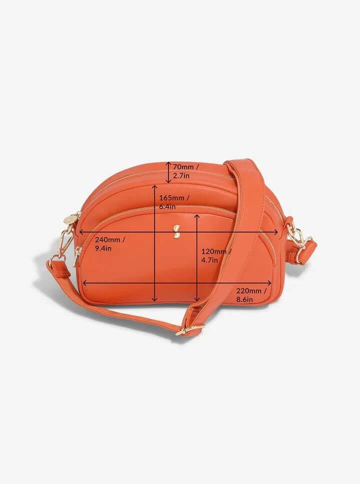 Orange Crossbody Bag