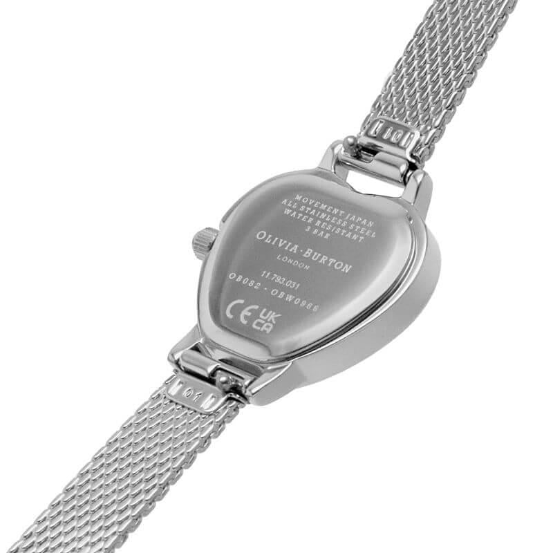 Mini Heart Blush Watch Silver