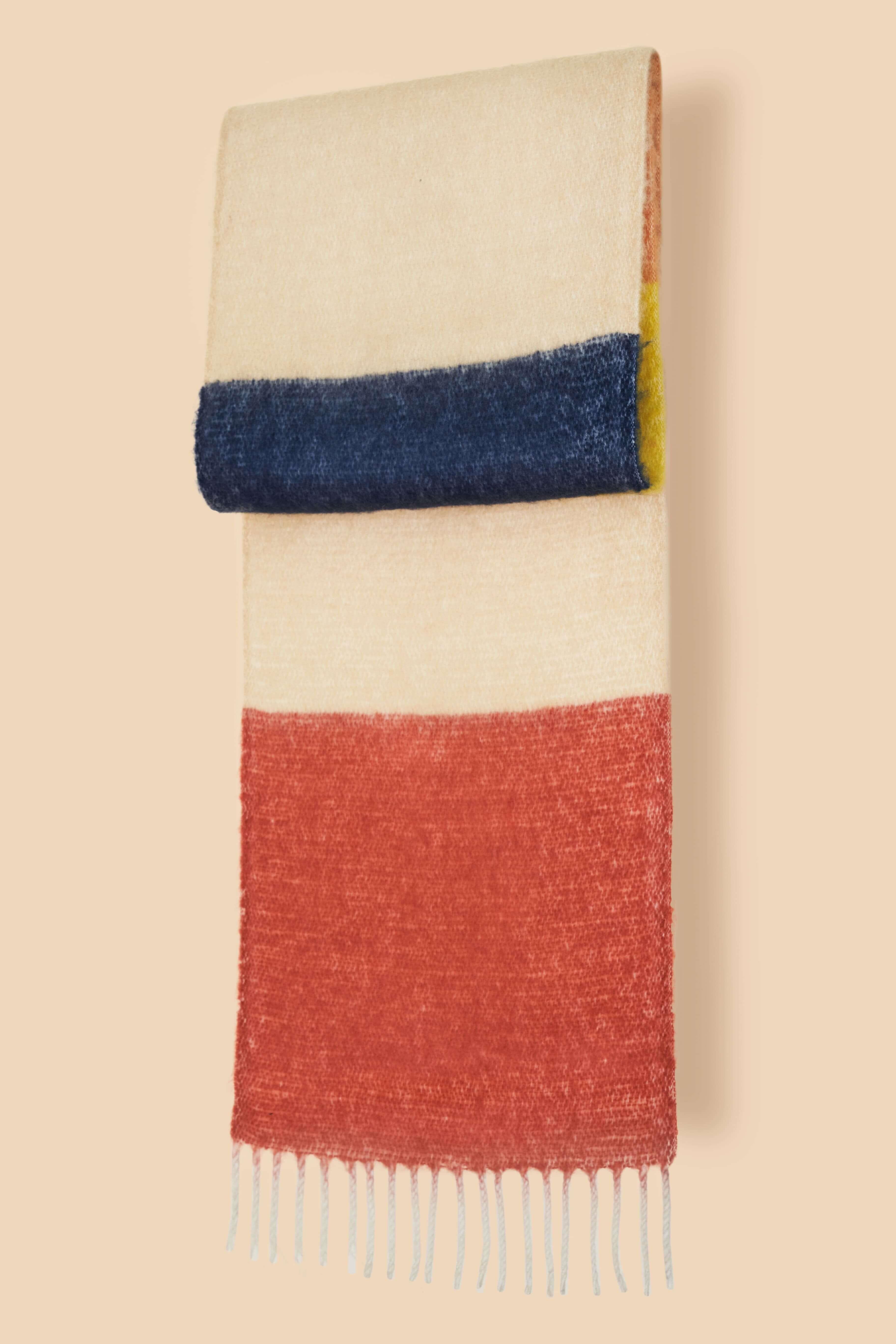 Soho Cosy Scarf - Chartreuse Mix