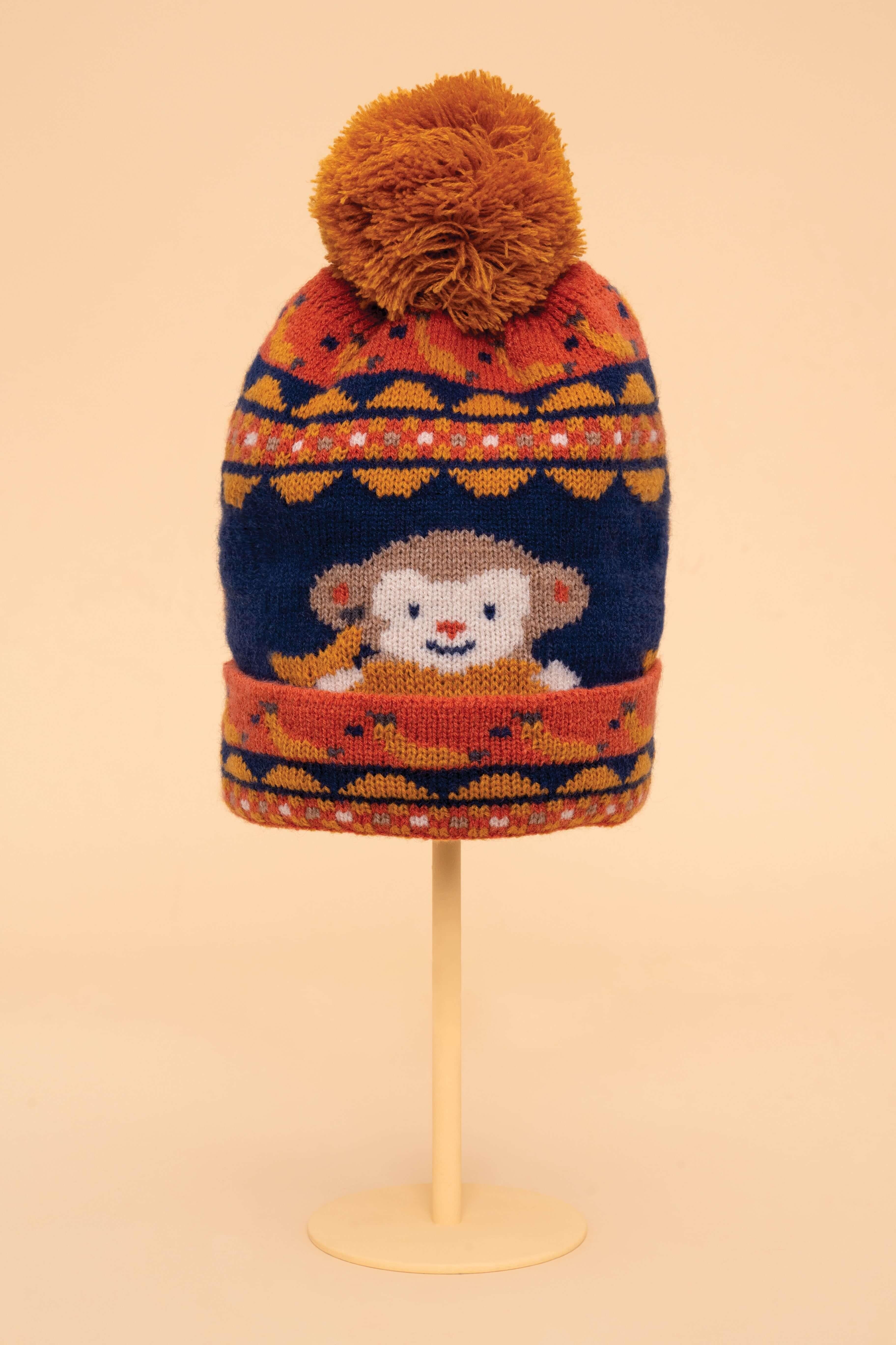 Kids Cosy Hat - Monkey