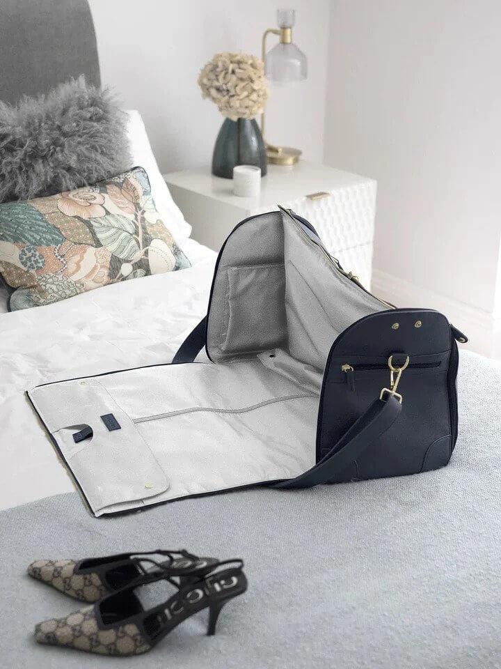 Navy Weekend Garment Bag