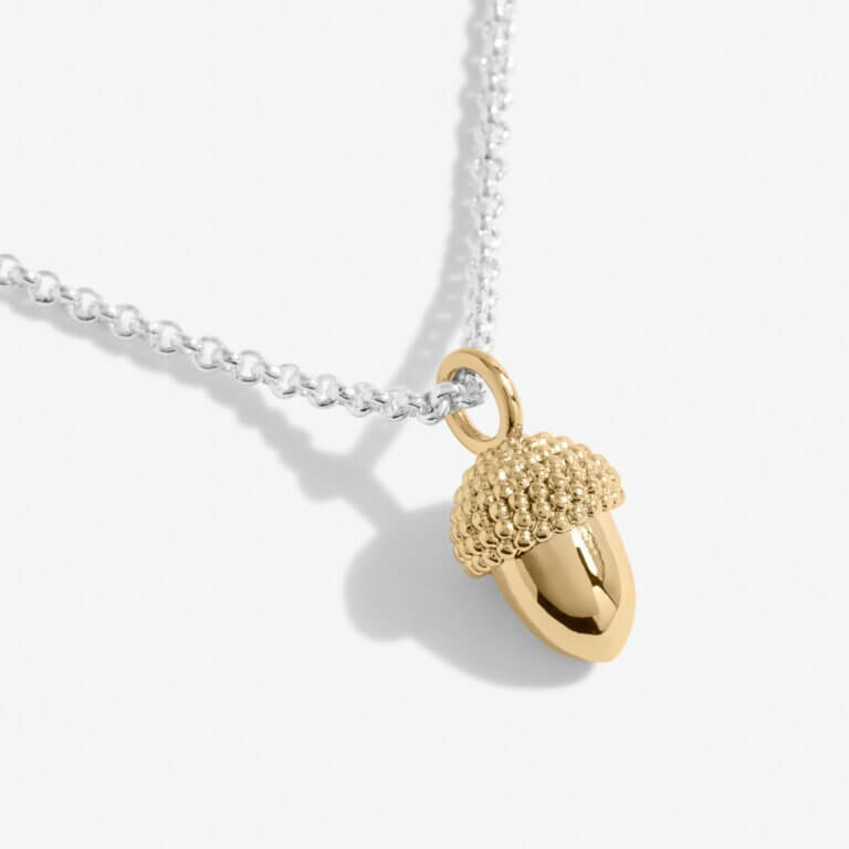 A Little | Strength | Silver And Gold | Necklace | 46cm + 5cm Extender