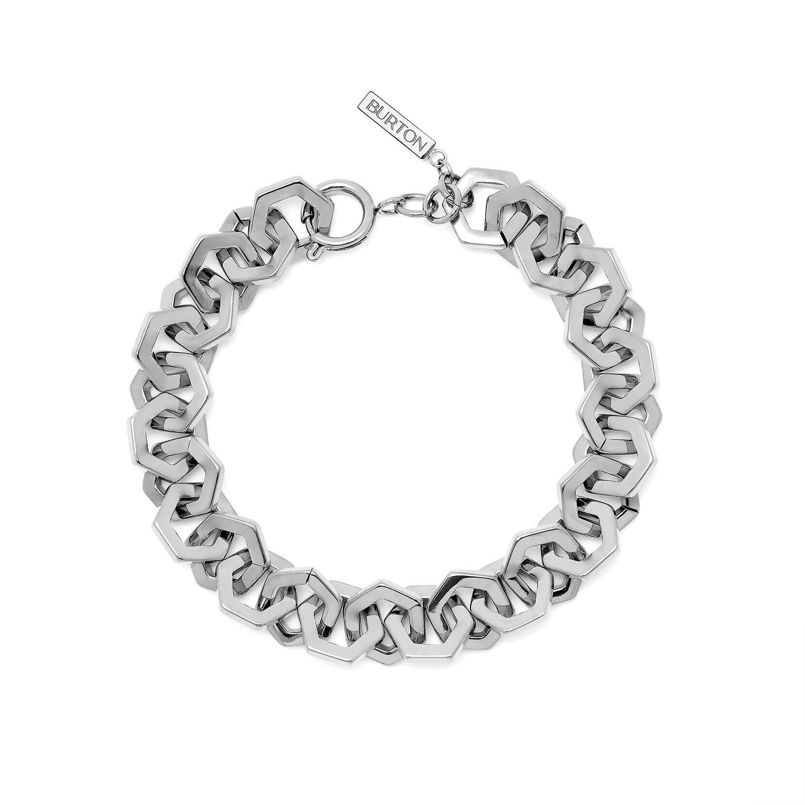 SS Honeycomb Link Bracelet