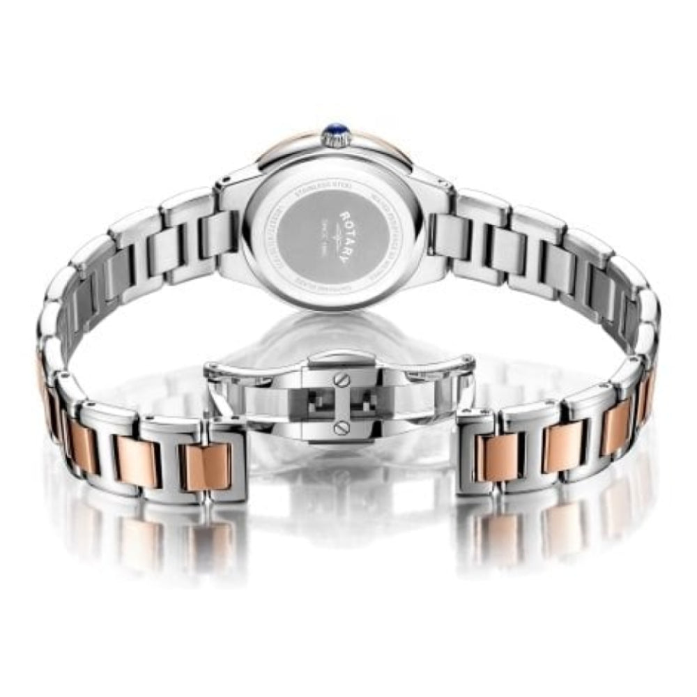 Ladies Bracelets Two Tone Rose