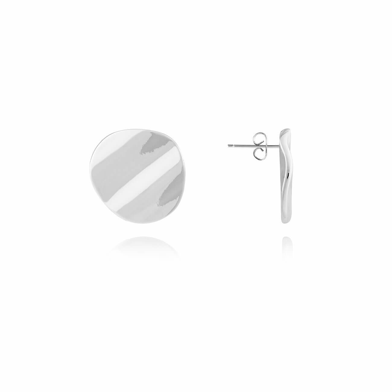 Amara | Ripple | Silver | Earrings