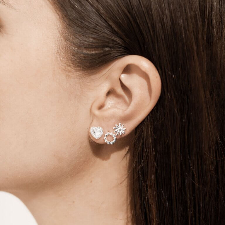 Occasion Earring Box | Darling Daughter | Silver | Earrings | Set Of 3 Earrings
