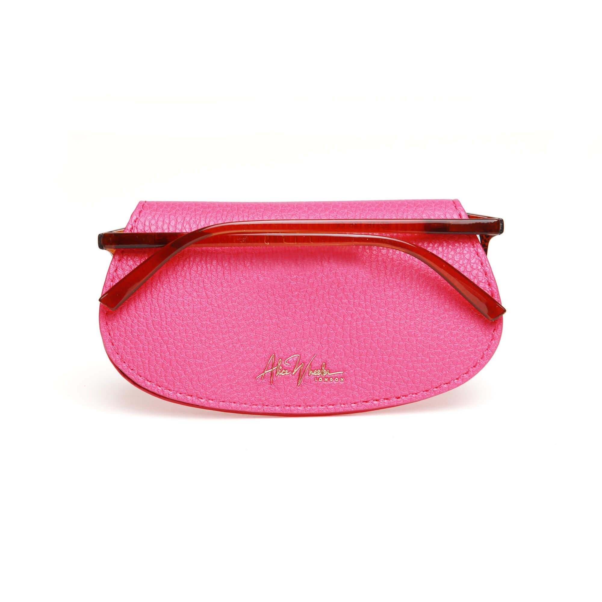 Glasses Case In Hot Pink