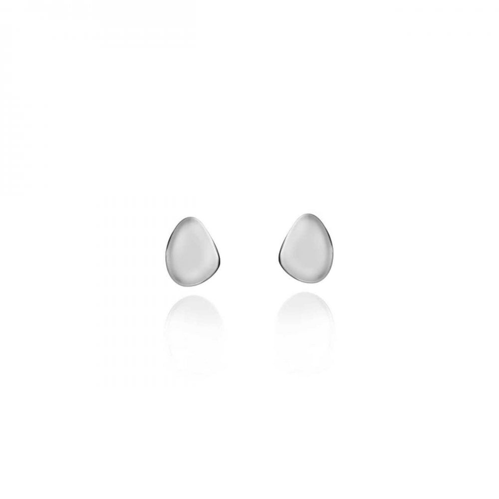 Sentiment Set | Pebble | Silver And Gold | Earrings And Necklace | 46cm + 5cm Extender