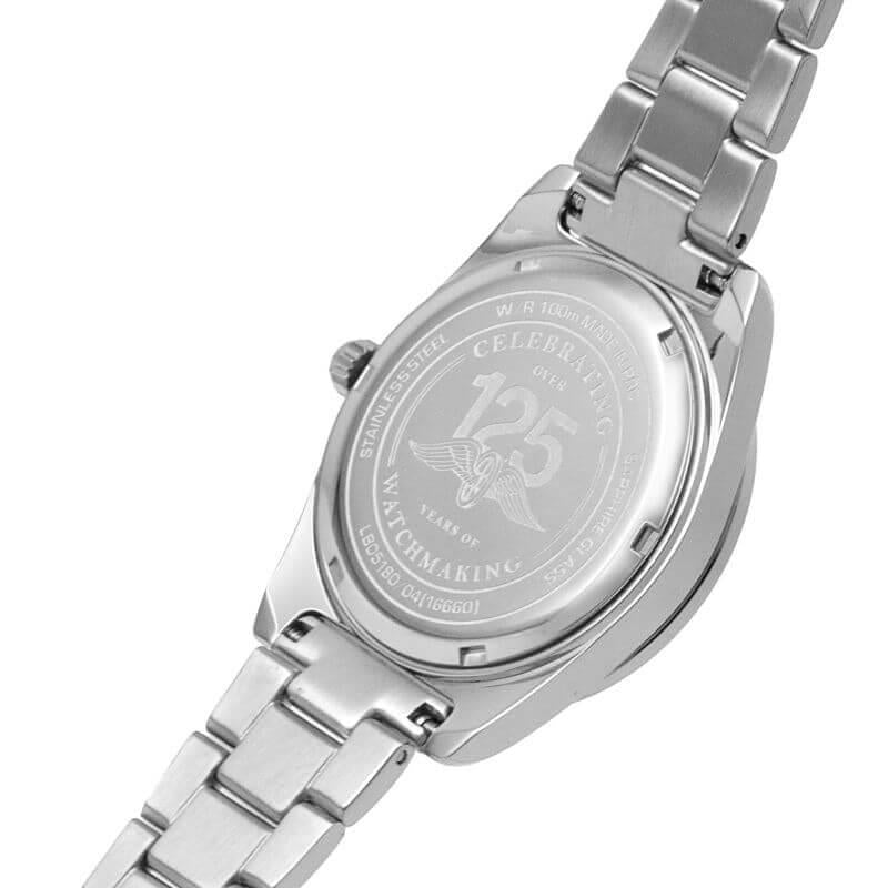 Henley Quartz Sapphire Black Dial Ladies Watch